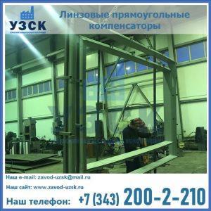 линзовые прямоугольные компенсаторы в Петропавловске-Камчатском